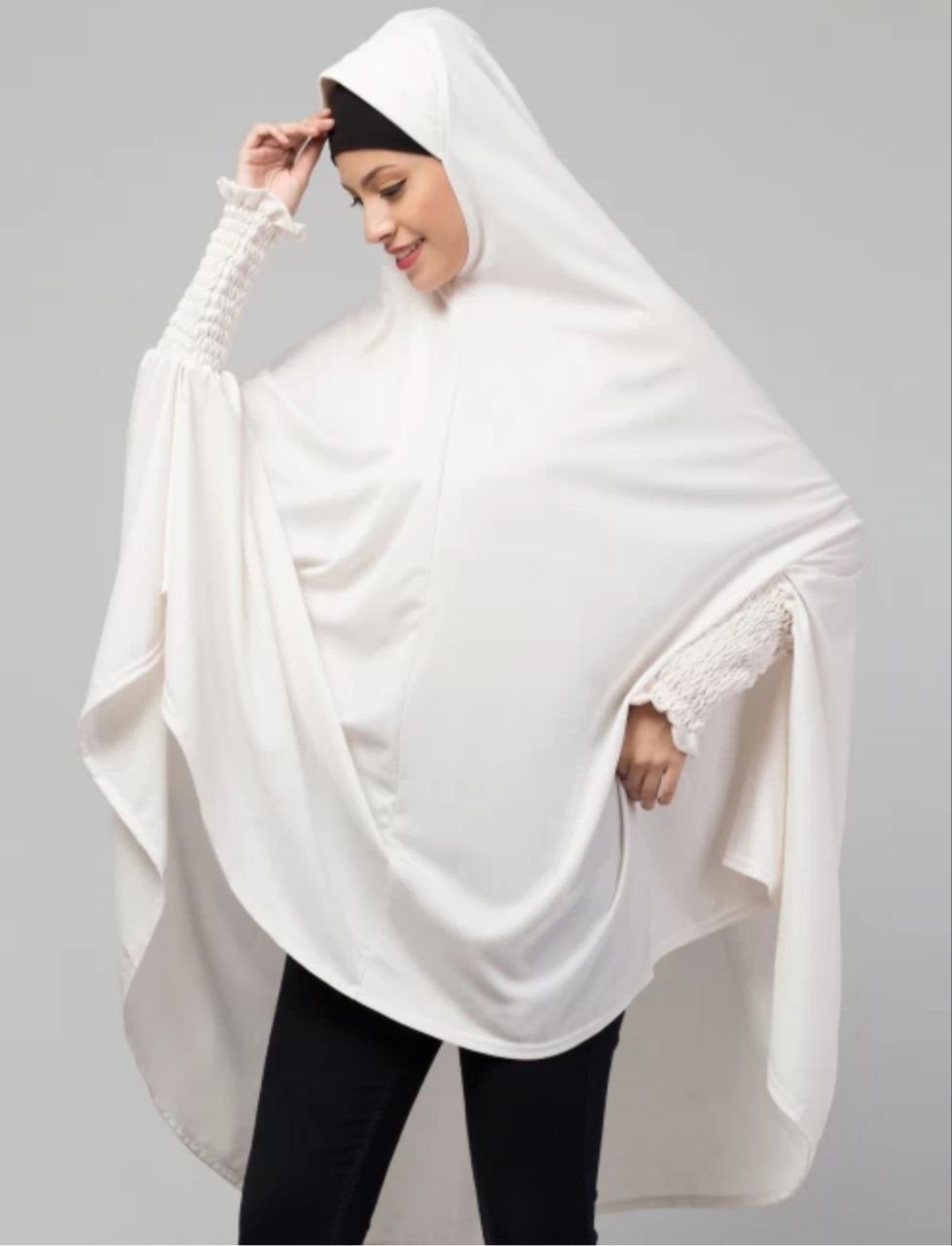 Classy Gazzing Fog Sleeves Rumali