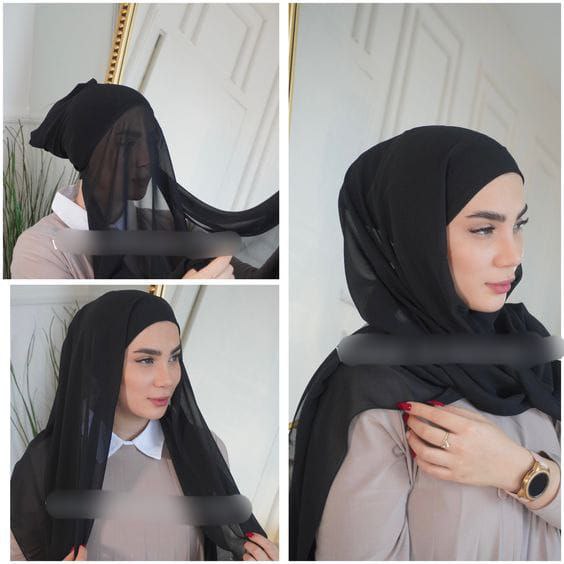 Chiffon Instant Hijab With Cap