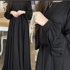 Front Chain Daily Wear Abaya