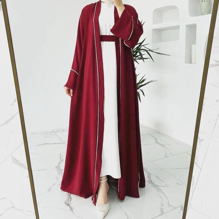 Premium Double Sleeves Party Wear Abaya