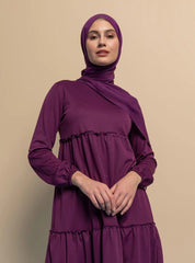 3 Layer frills Occasional Wear Abaya